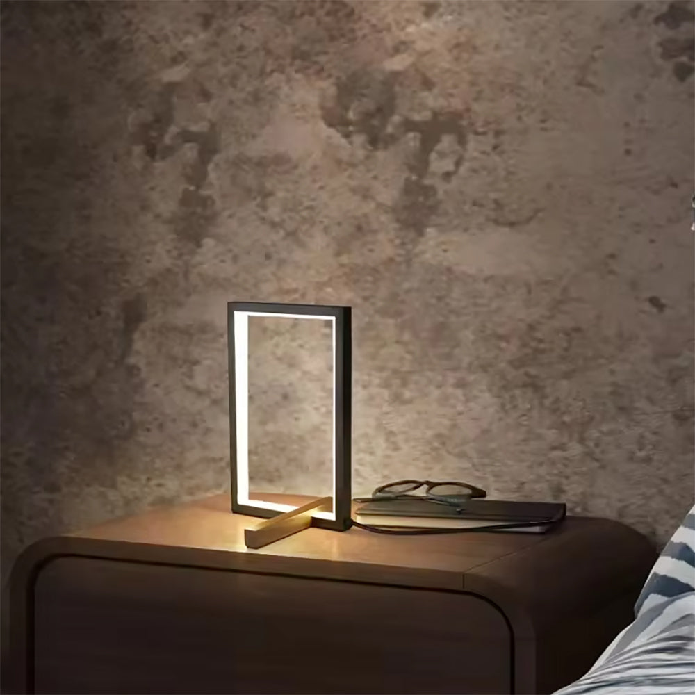 The Frame - grau-kupfrige, rahmenförmige LED-Highlight