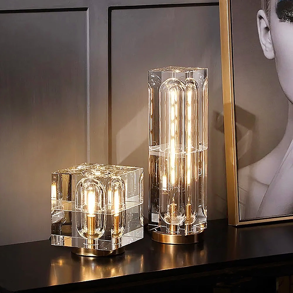 Hylia Oblong - einzigartiger & edler LED-Kristall Oblong