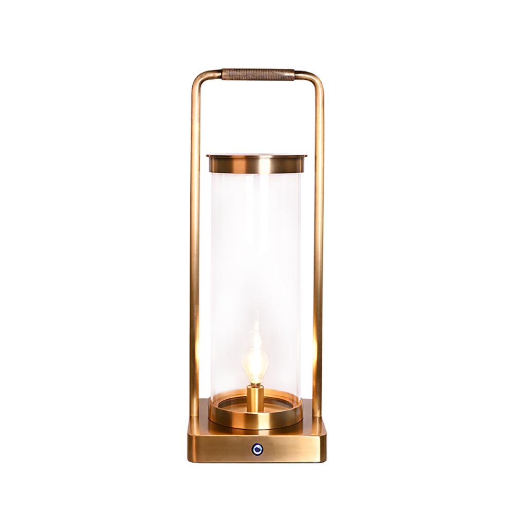 Zenith Laterne - dimmbare, wiederaufladbare LED-Kupfer-Handlaterne