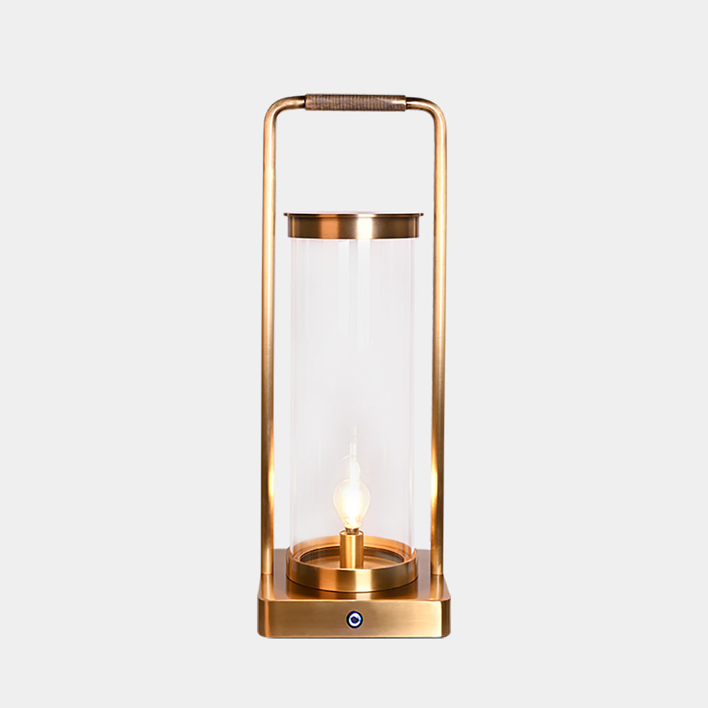 Zenith Laterne - dimmbare, wiederaufladbare LED-Kupfer-Handlaterne
