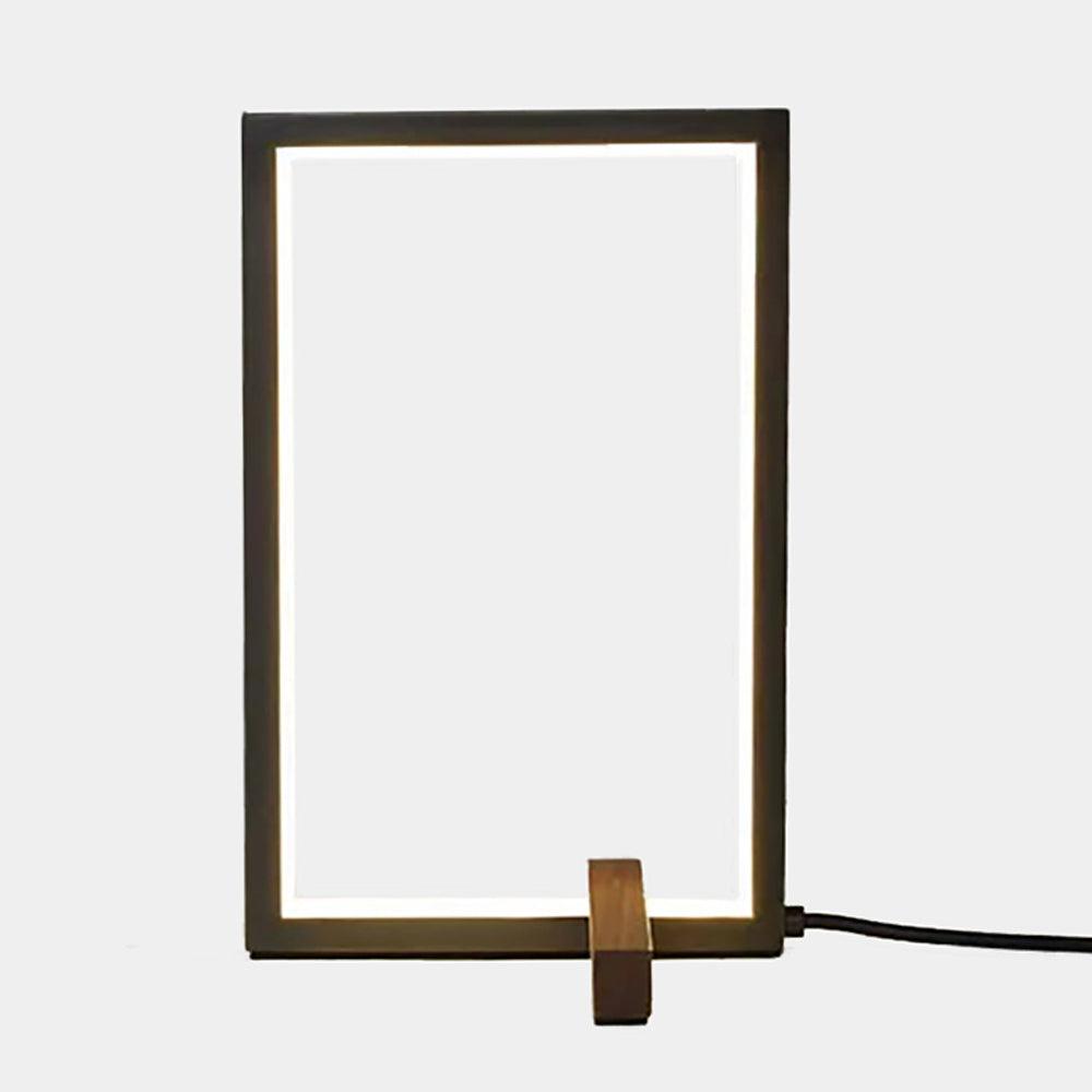 The Frame - grau-kupfrige, rahmenförmige LED-Highlight