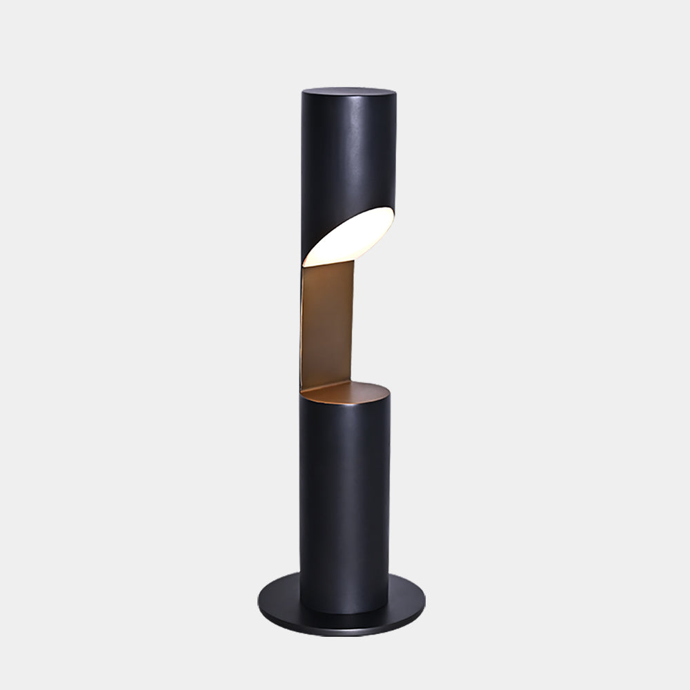 Astra Luce - dimmbare LED-Lampe mit zylindrischer Schnitt-Schräge