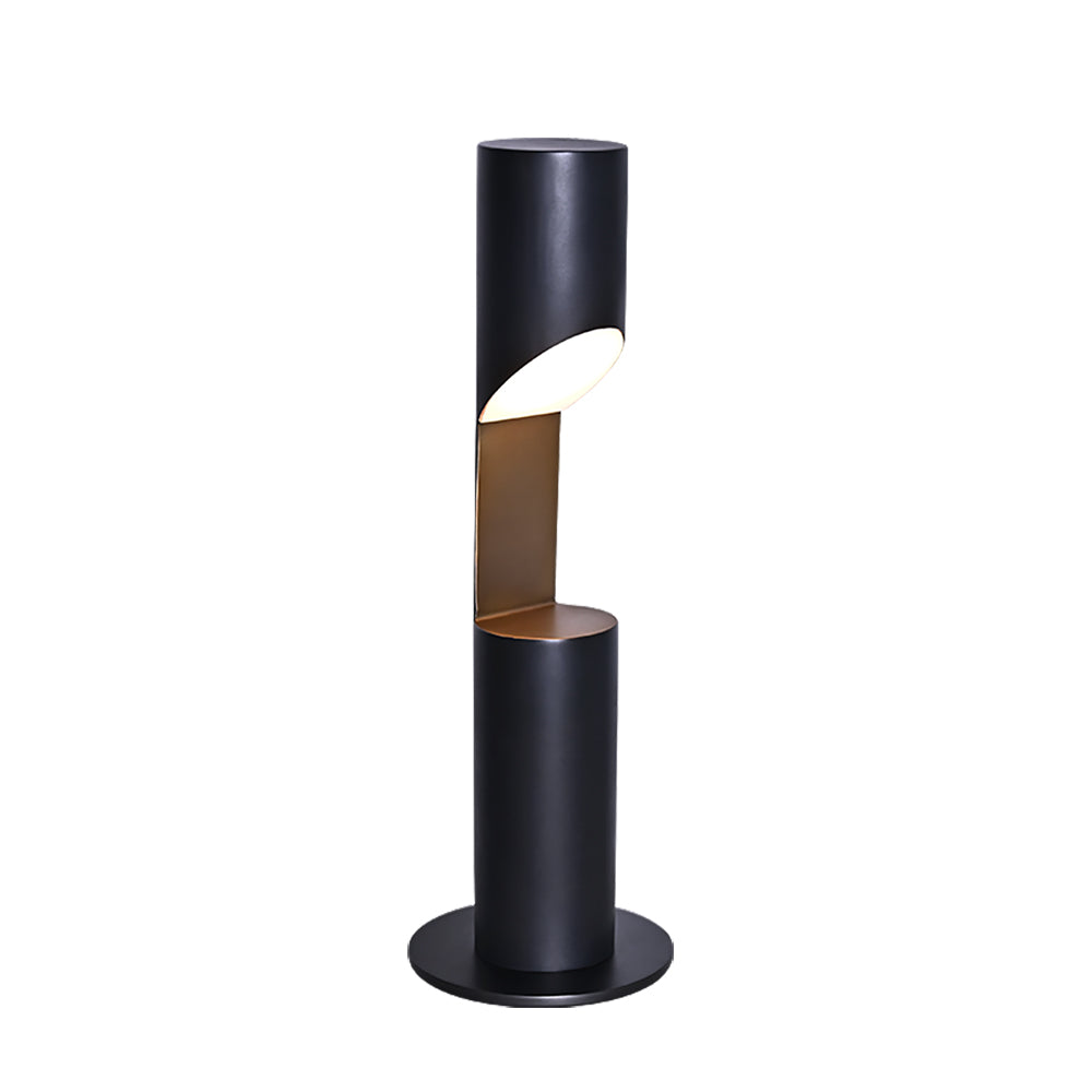 Astra Luce - dimmbare LED-Lampe mit zylindrischer Schnitt-Schräge
